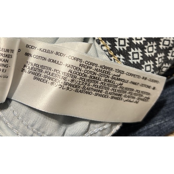 Ariat R.E.A.L. Perfect Rise Rosa Boot Cut Dark Wash Jeans SZ 28R (29x32) - Picture 4 of 11